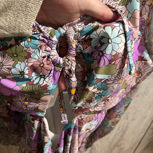 Gabi Fresh x Swimsuits For All Chiffon Sleeve One Piece - Picture 5 of 6